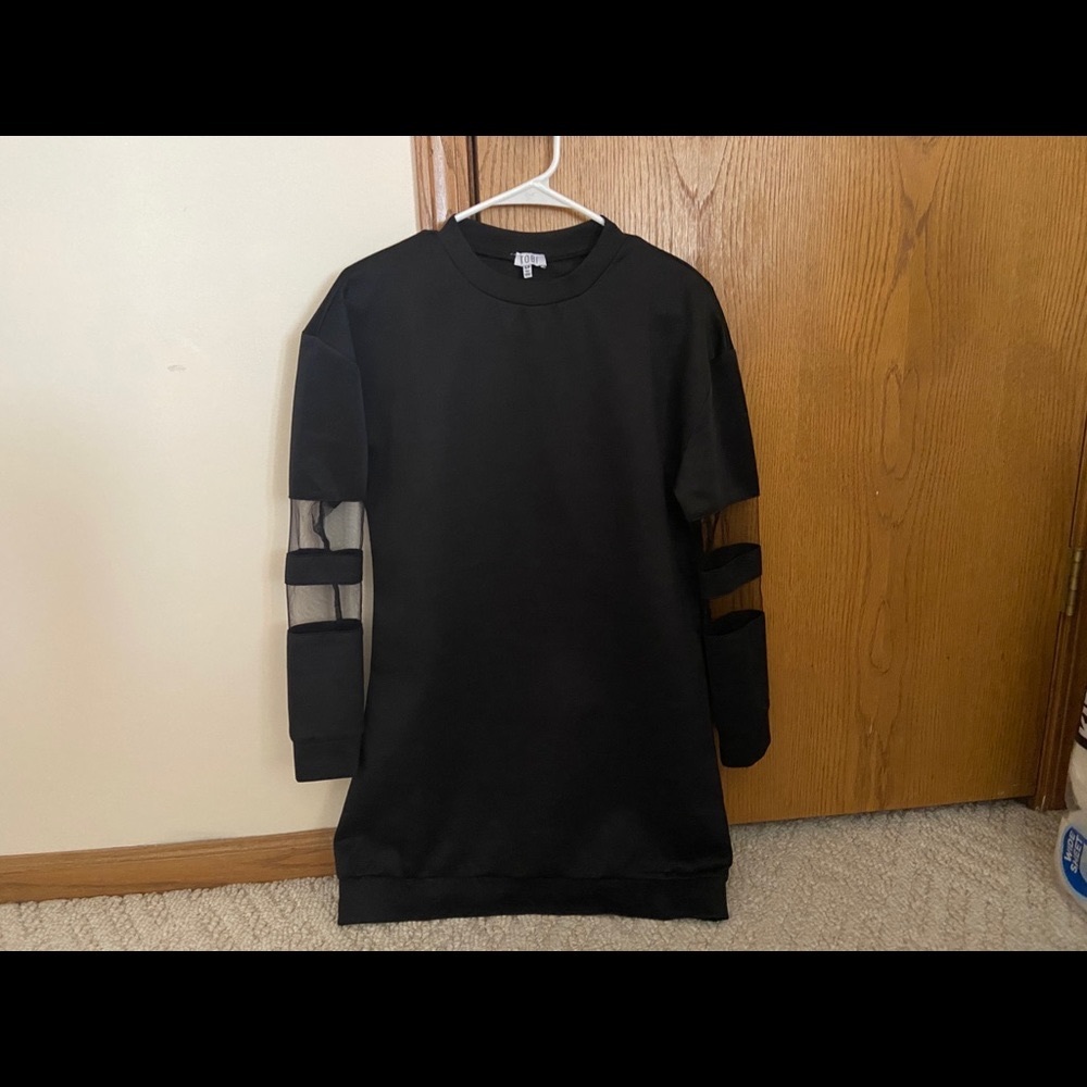 100% New Black dress